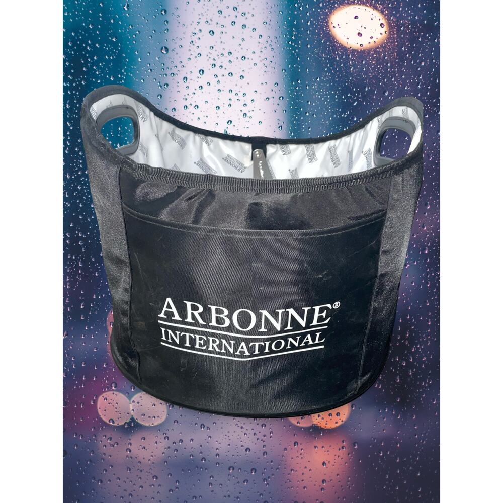 Arbonne International Vinyl Ice Bucket Collapsible Bottle Opener 13"D Picnic